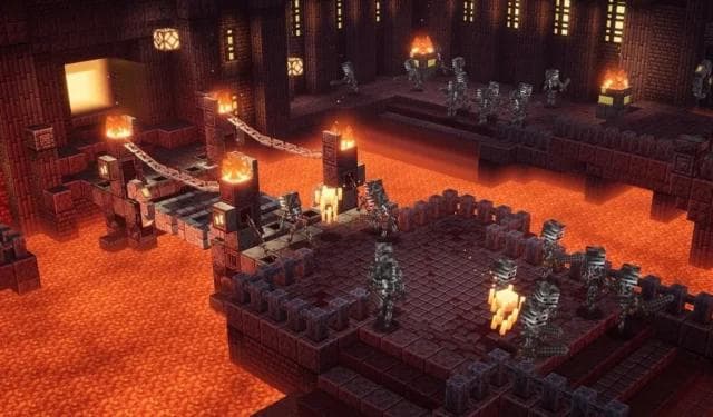 如何在 Minecraft 中找到下界堡垒