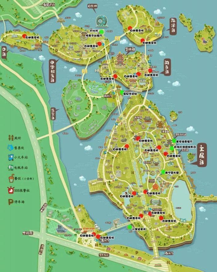厦门园博苑：世界最大水上园林，15座桥梁连通9大园区