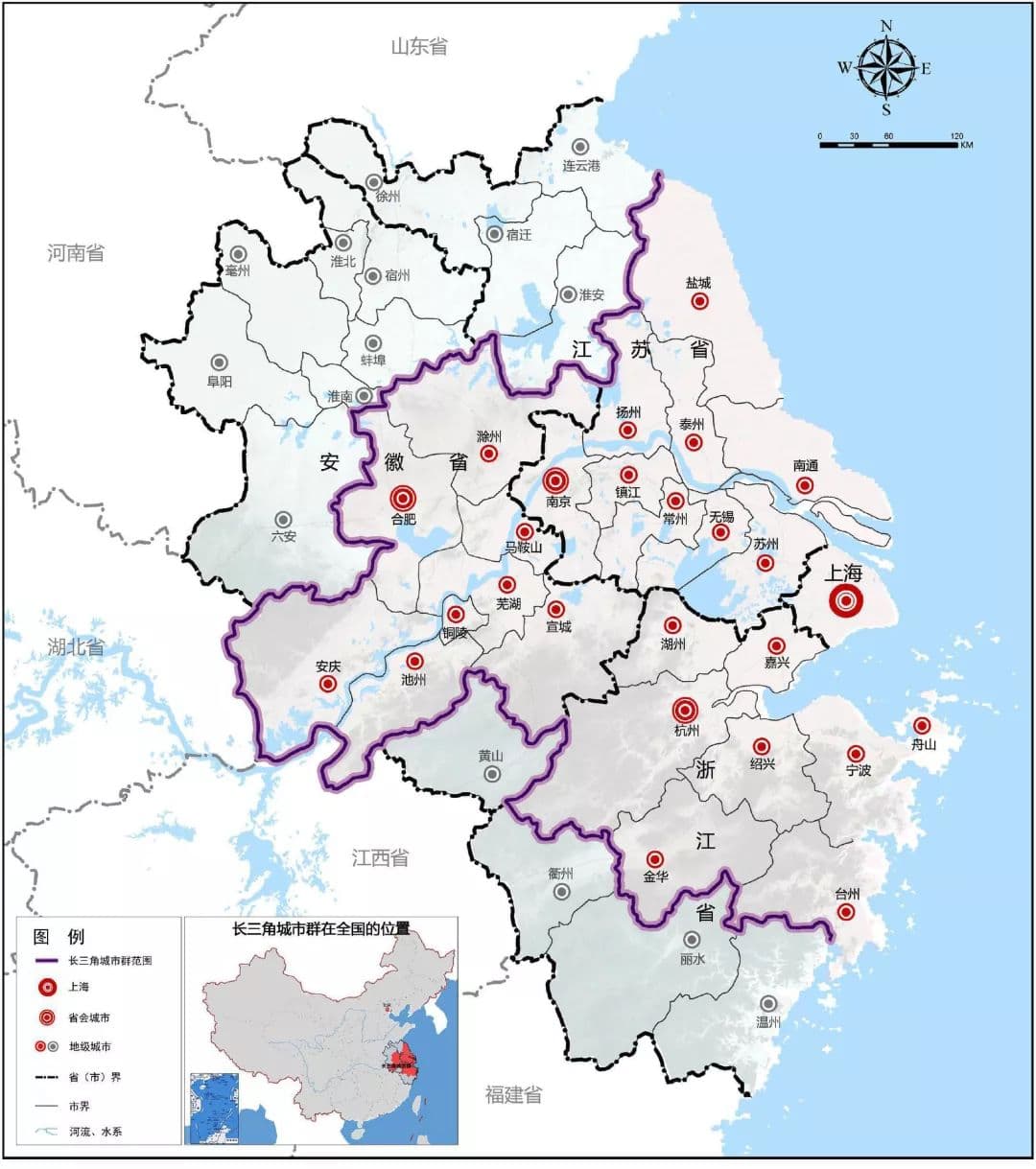 长三角城市群26城人口对比 南京城镇化率仅次于上海 杭州常住人口将破千万