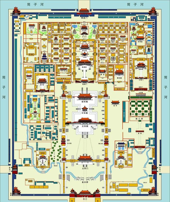 北京古迹地图都在这里了，不带导游也能春游帝都