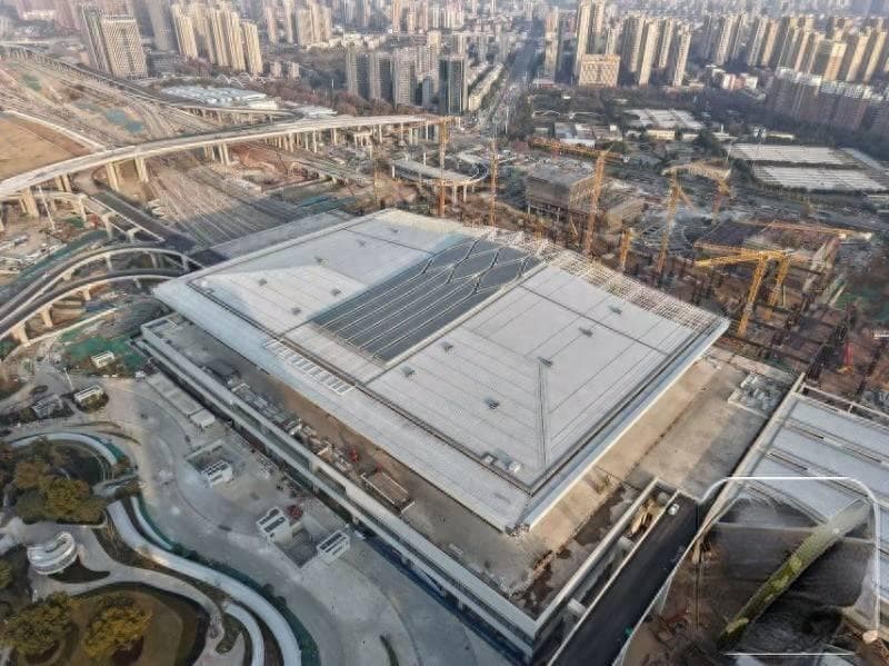 合肥西站明年底全部建成并满足开通条件