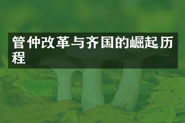 管仲改革与齐国的崛起历程
