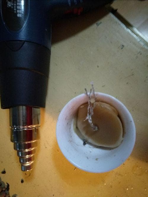 自制香薰油蜡烛