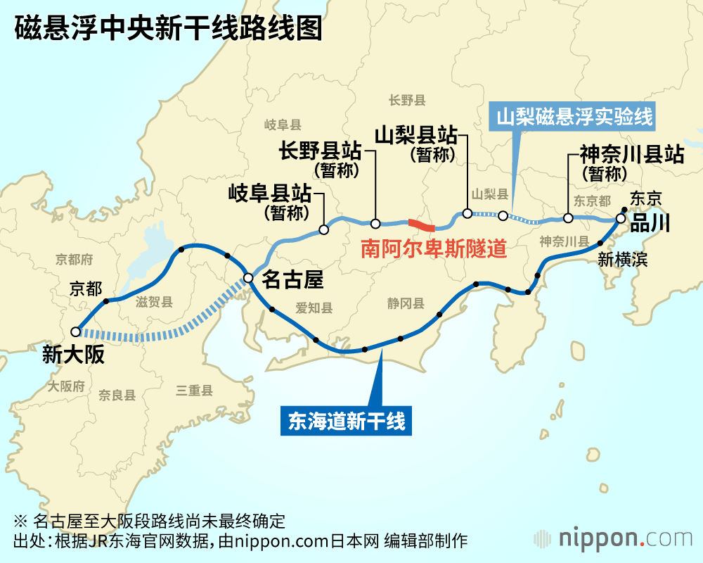 新干线路线扩张，阴云笼罩，前途多舛