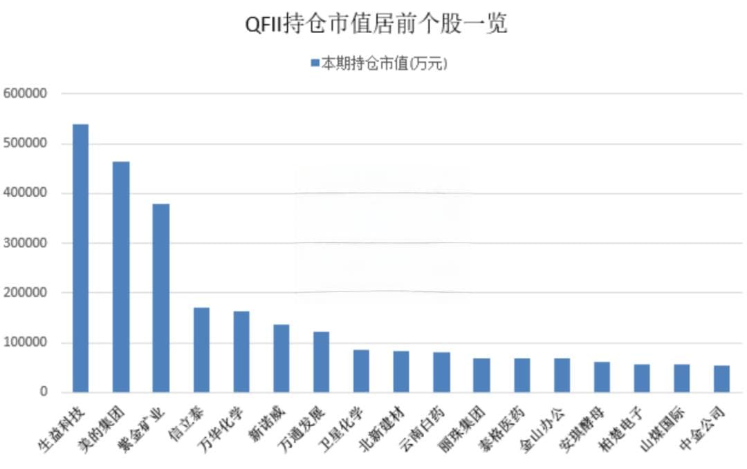 外资最新布局曝光，12只绩优股获QFII和社保共同持仓