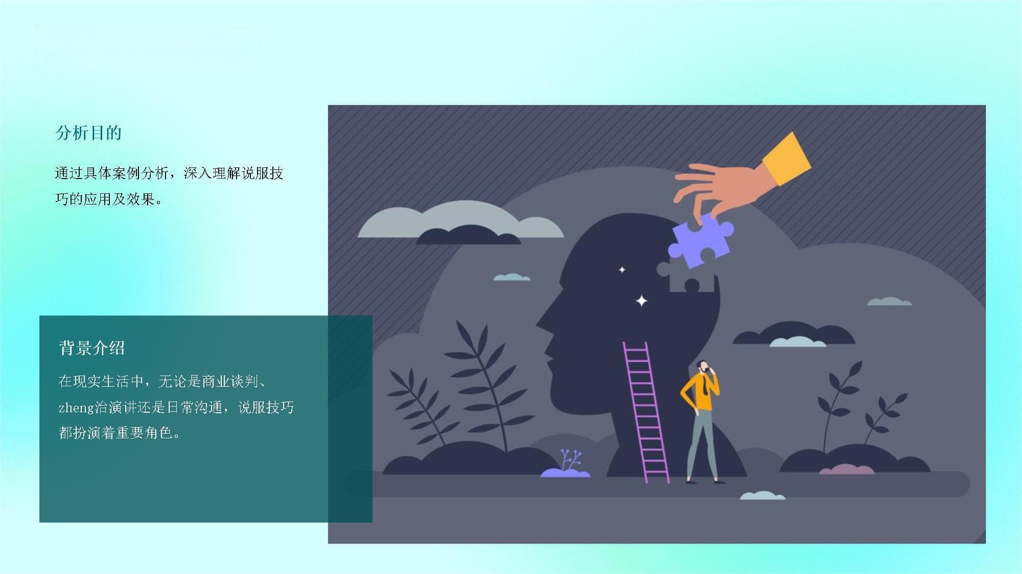 说服案例分析