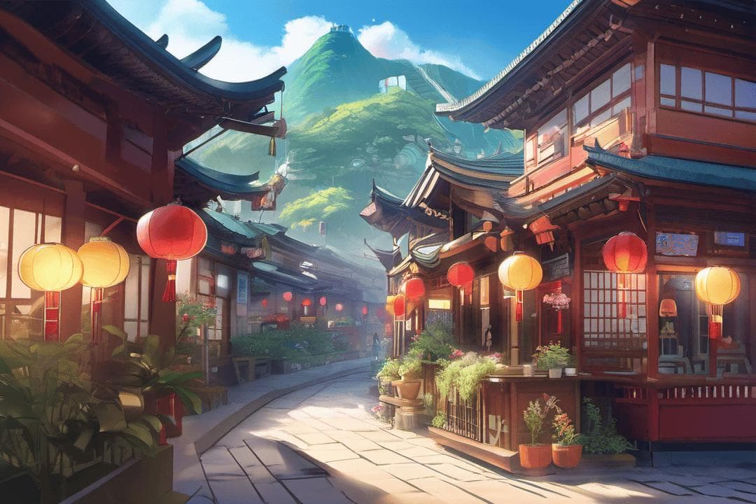 来自香港重要的佛教文化中心，天坛大佛展示的佛教艺术