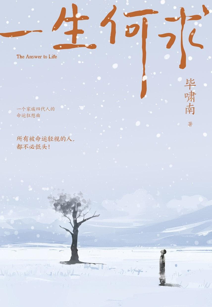 小说《一生何求》：从小人物的内心，看到命运的大江大河