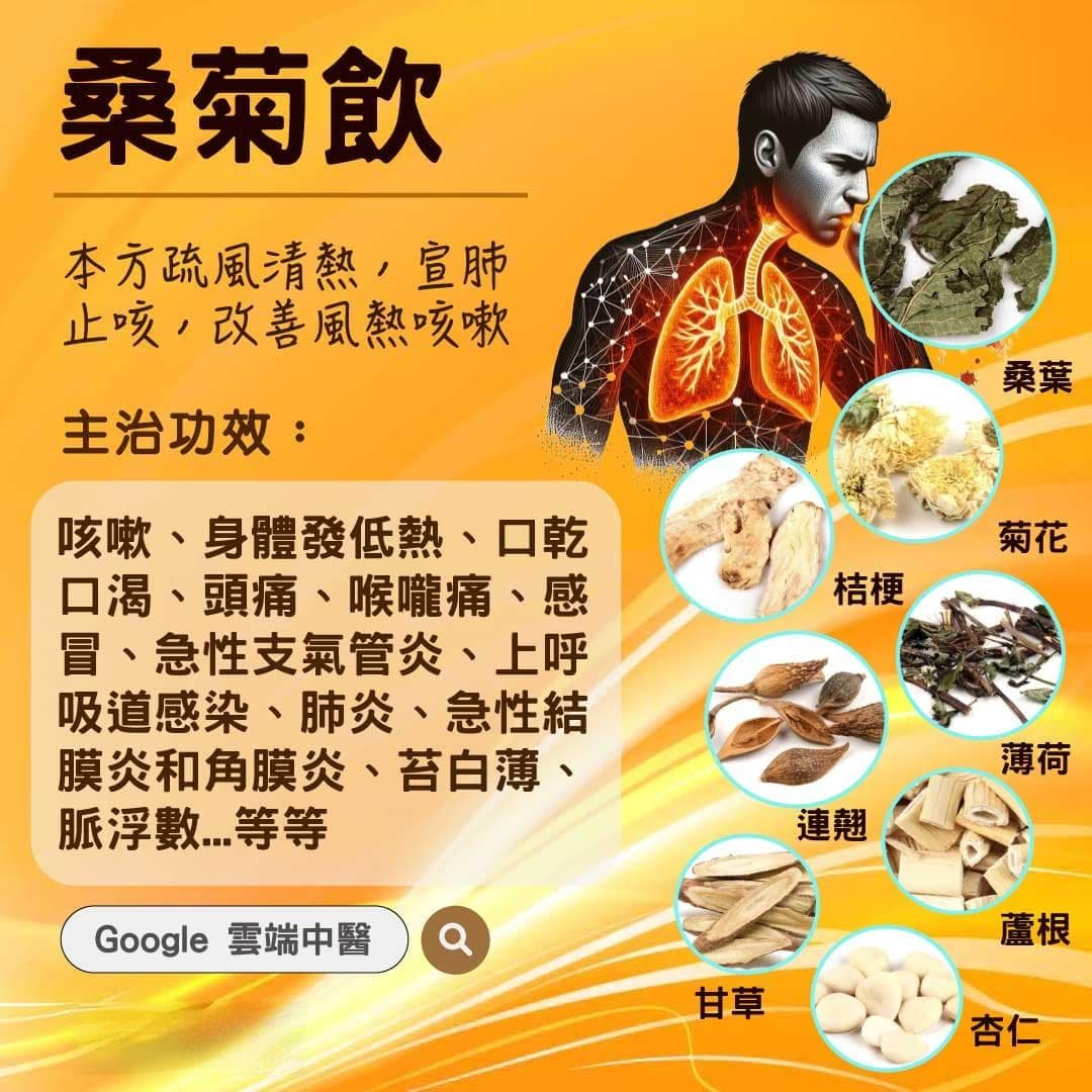 桑菊饮：清代名医吴鞠通创制的经典方剂