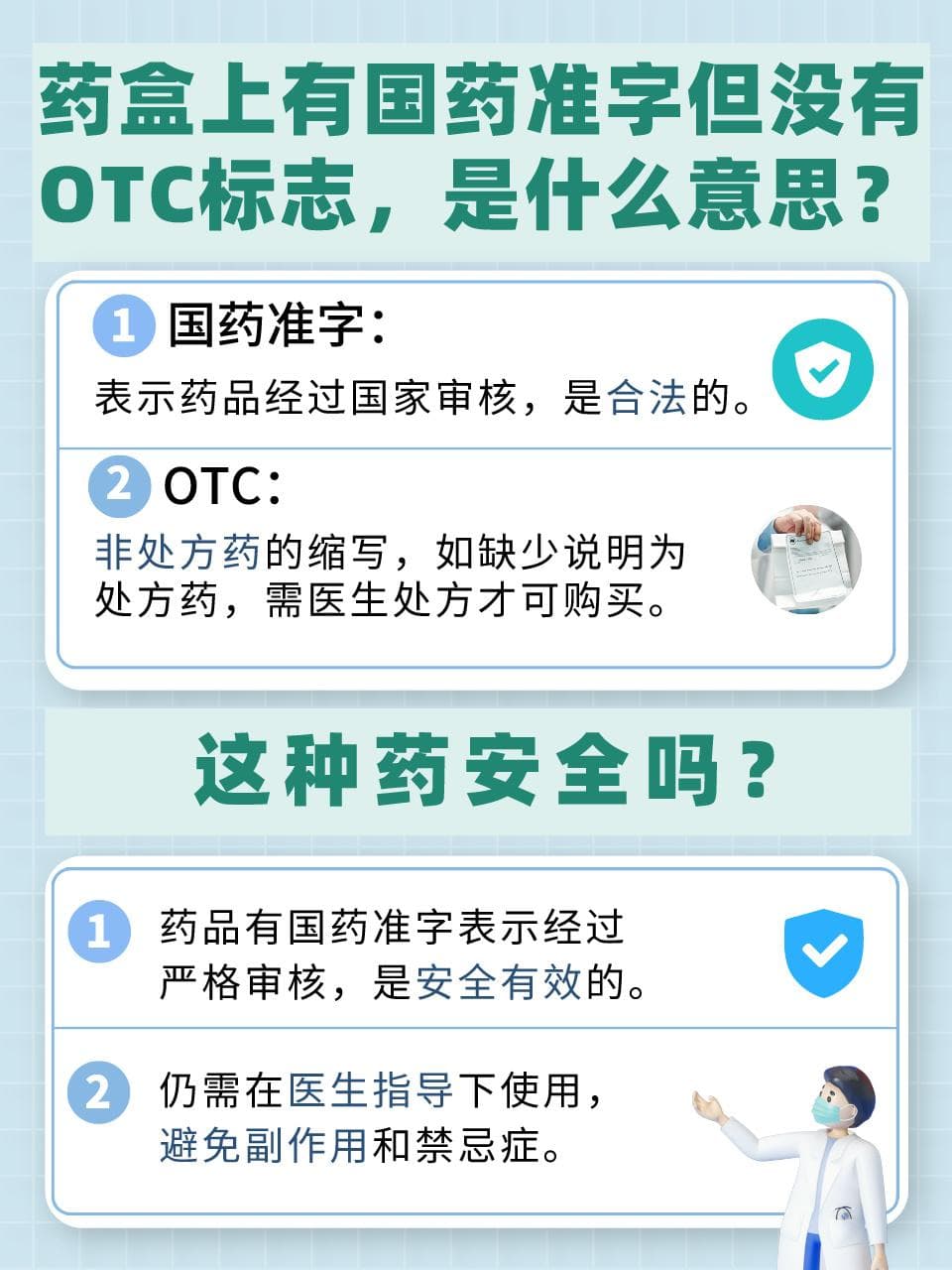 药盒有国药准字，却没有OTC标志，怎么回事？
