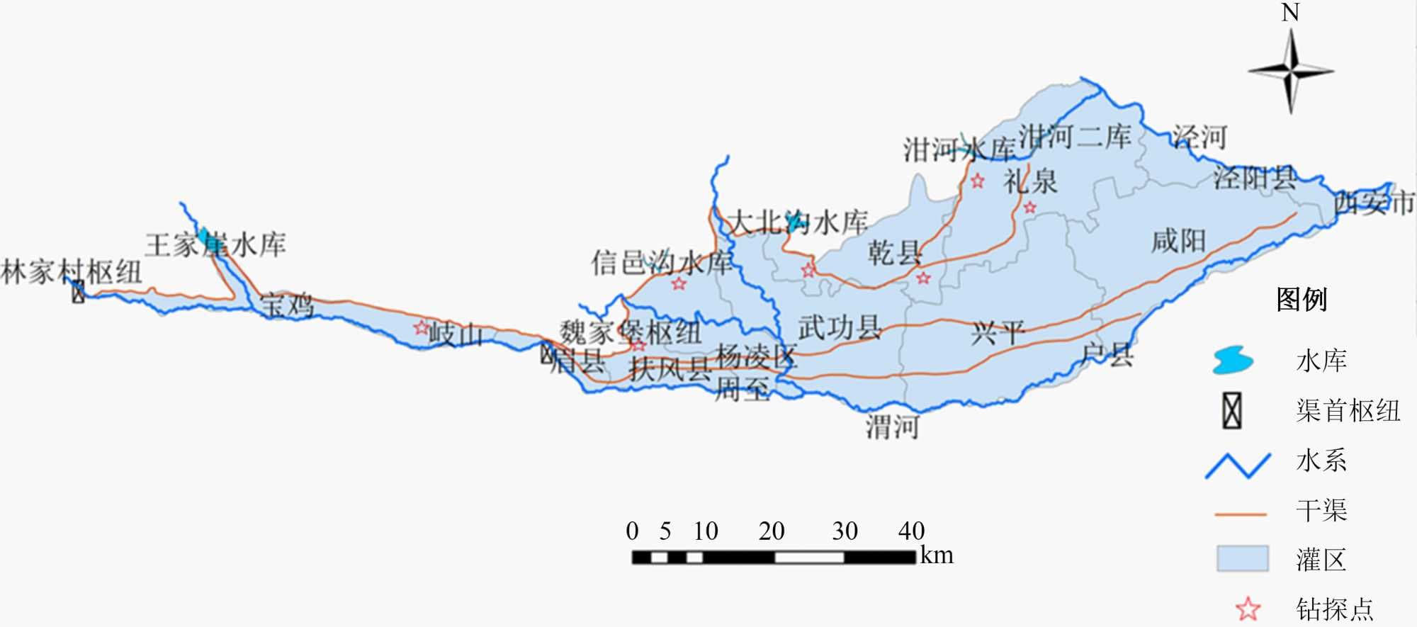 基于Hydrus-Modflow的宝鸡峡灌区地下水运动特征研究