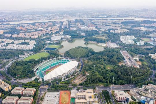 广州大学城：中国最大的高校聚集地