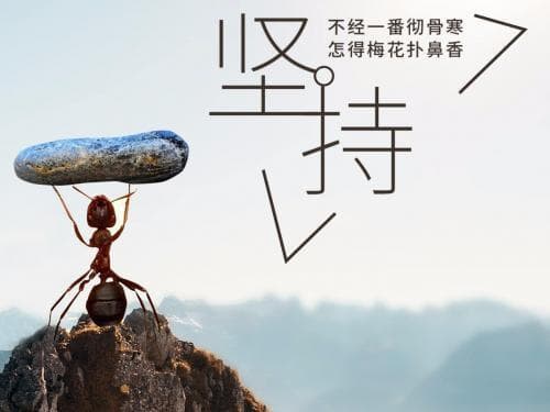 靠坚持成功的名人事例及感悟：坚持到底才是胜利