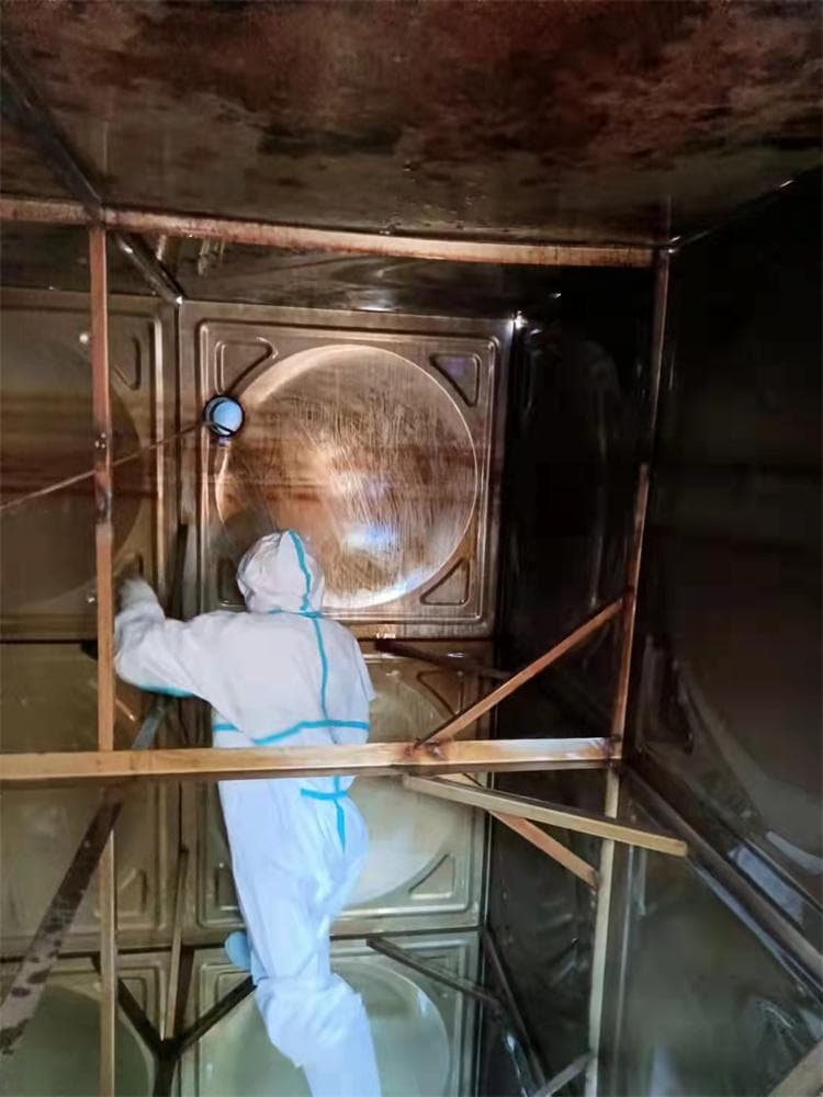 二次供水水箱如何清洗消毒？不锈钢水箱多久清洗一次？