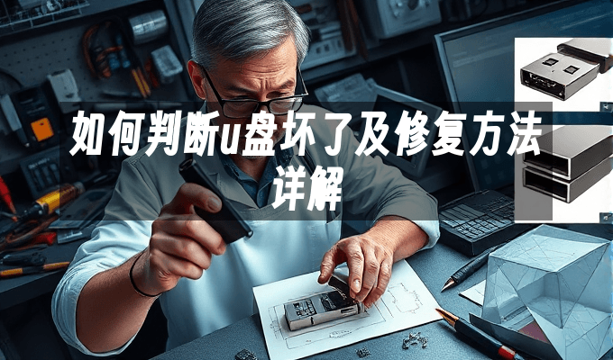 如何判断U盘坏了及修复方法详解
