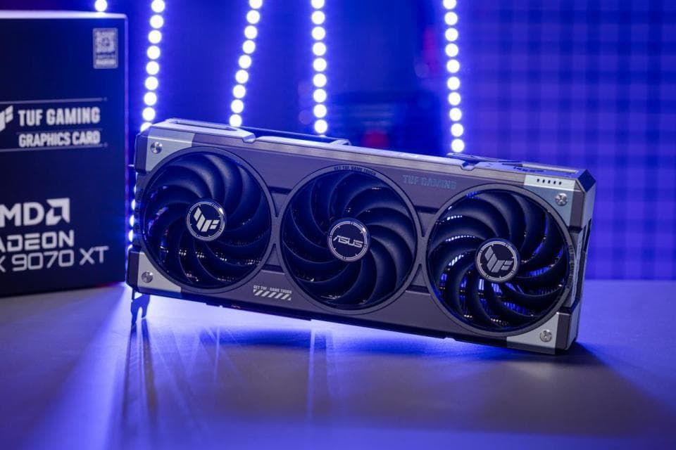 4K良心显卡驾到！ASUS TUF GAMING RX 9070 XT显卡测评