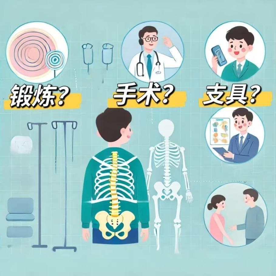 脊柱侧弯，不是只有“钢铁侠”和手术刀！