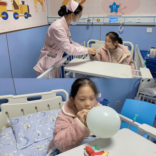 吹气球小妙招助力解决肺不张
