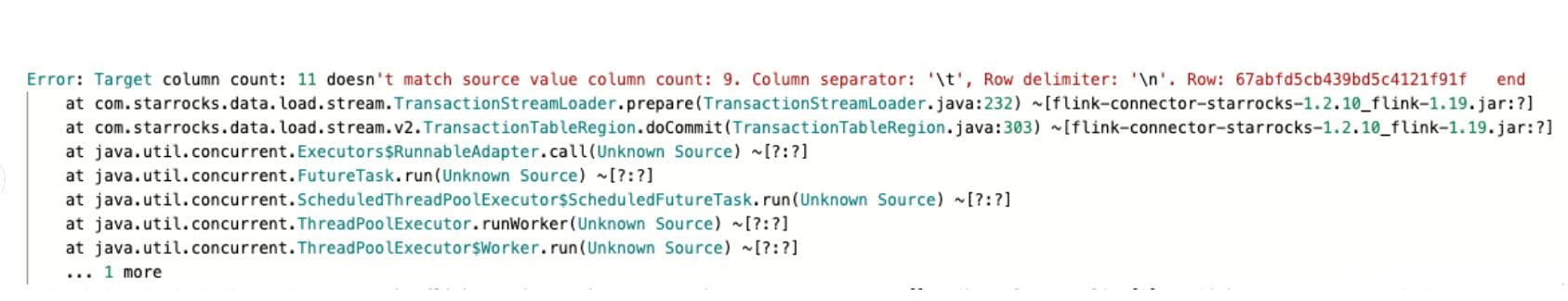 Flink CDC MongoDB 数据采集中换行符导致列数不匹配问题解析