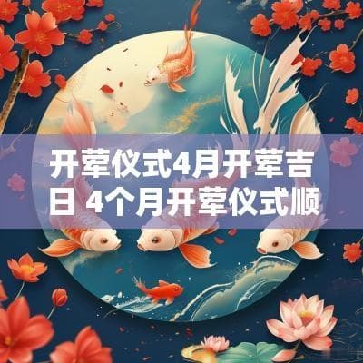 四月开荤吉日：传统仪式与美好寓意