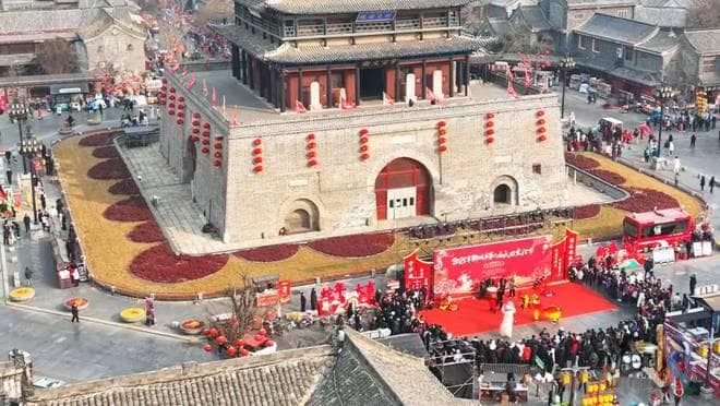 聊城：民俗文化节热闹上演 正月里天天都是年