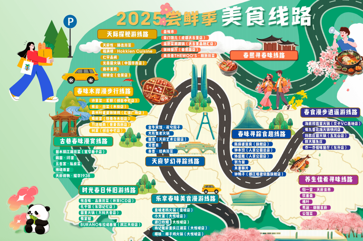 “春糖季”陪你过完3月！成都推出10条美食体验路线