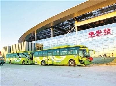 北京公交开进雄安 日均载客2.84万人次