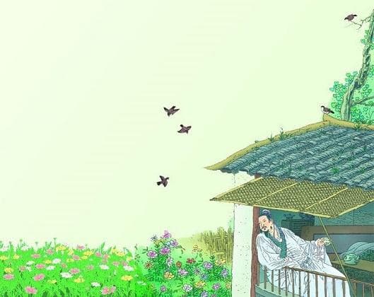 夜来风雨声，花落知多少。全诗意思及赏析