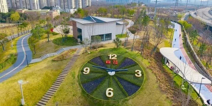 土坡荒地变身生态绿廊，南京雨花城市公园全面开放