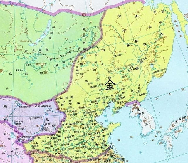历史天空：金朝的疆域