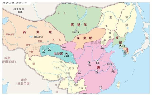 唐朝面积到底有多大？通过12张地图了解唐朝疆域的变迁