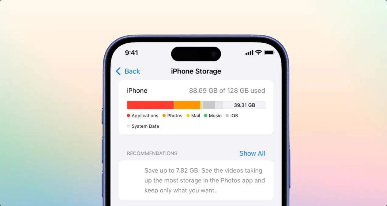 128 GB IPhone 不够用，这些方法让你有充足的存储空间