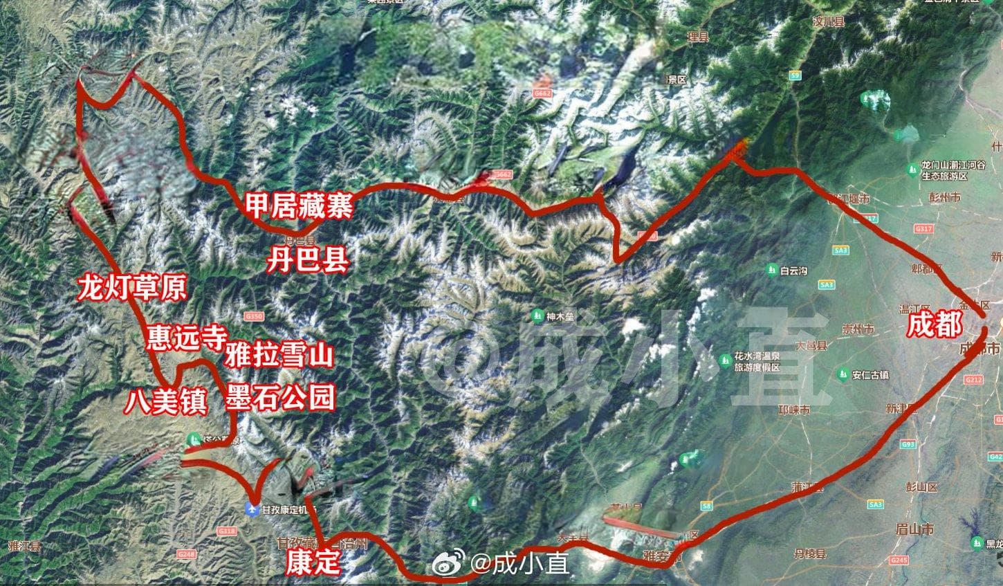 川西甘孜道孚秘境环线：5天4晚深度游攻略