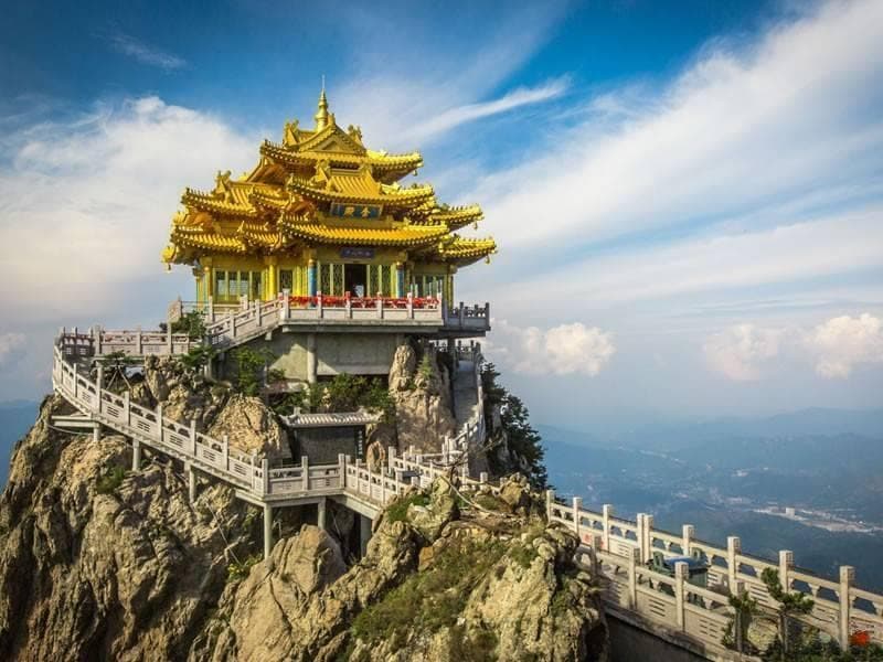 老君山旅游风景区 - 道教圣地与自然奇观完美融合 🌄