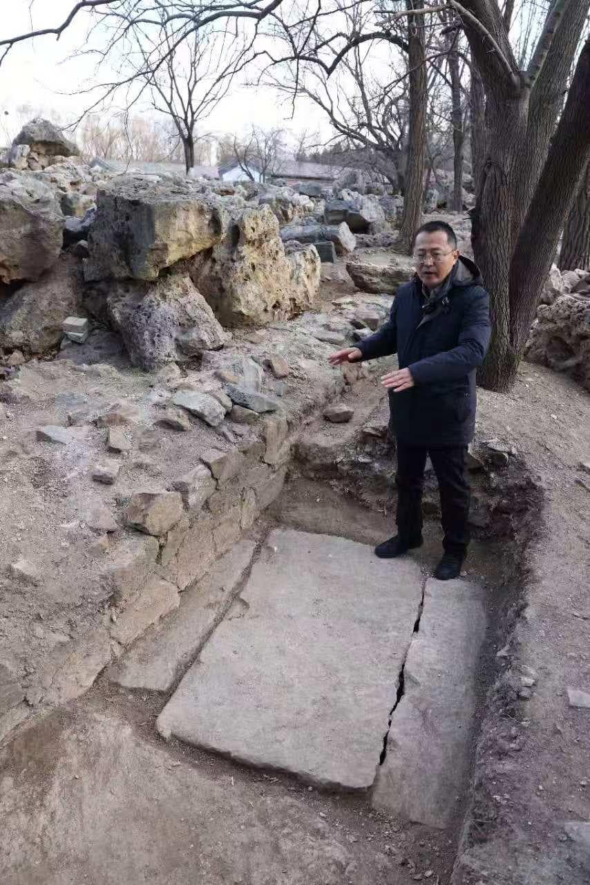 圆明园考古新发现，文源阁遗址发现完备防火防洪设施