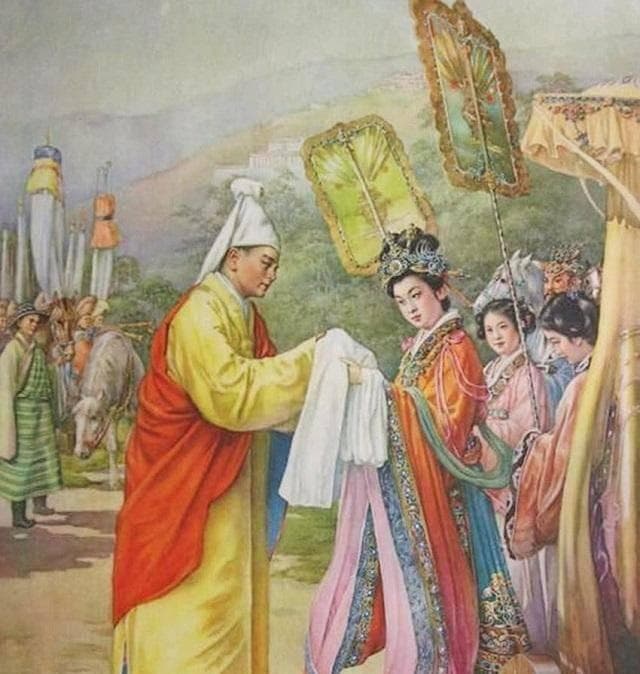 “和亲”：唐王朝处理民族关系的一种怀柔政策
