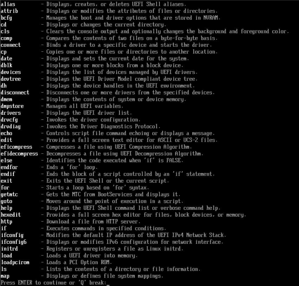 开机自动进入UEFI Interactive Shell无法正常开机怎么办？