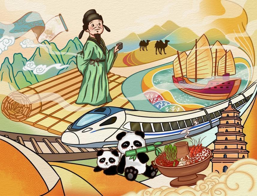 发现最美铁路：乘西成高铁，领略诗意中国