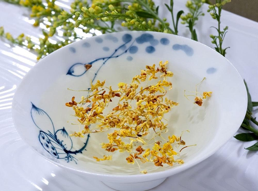 干桂花的制作方法