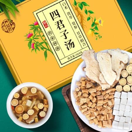 养益君四君子汤京东热卖：68元360g，用户称性价比高