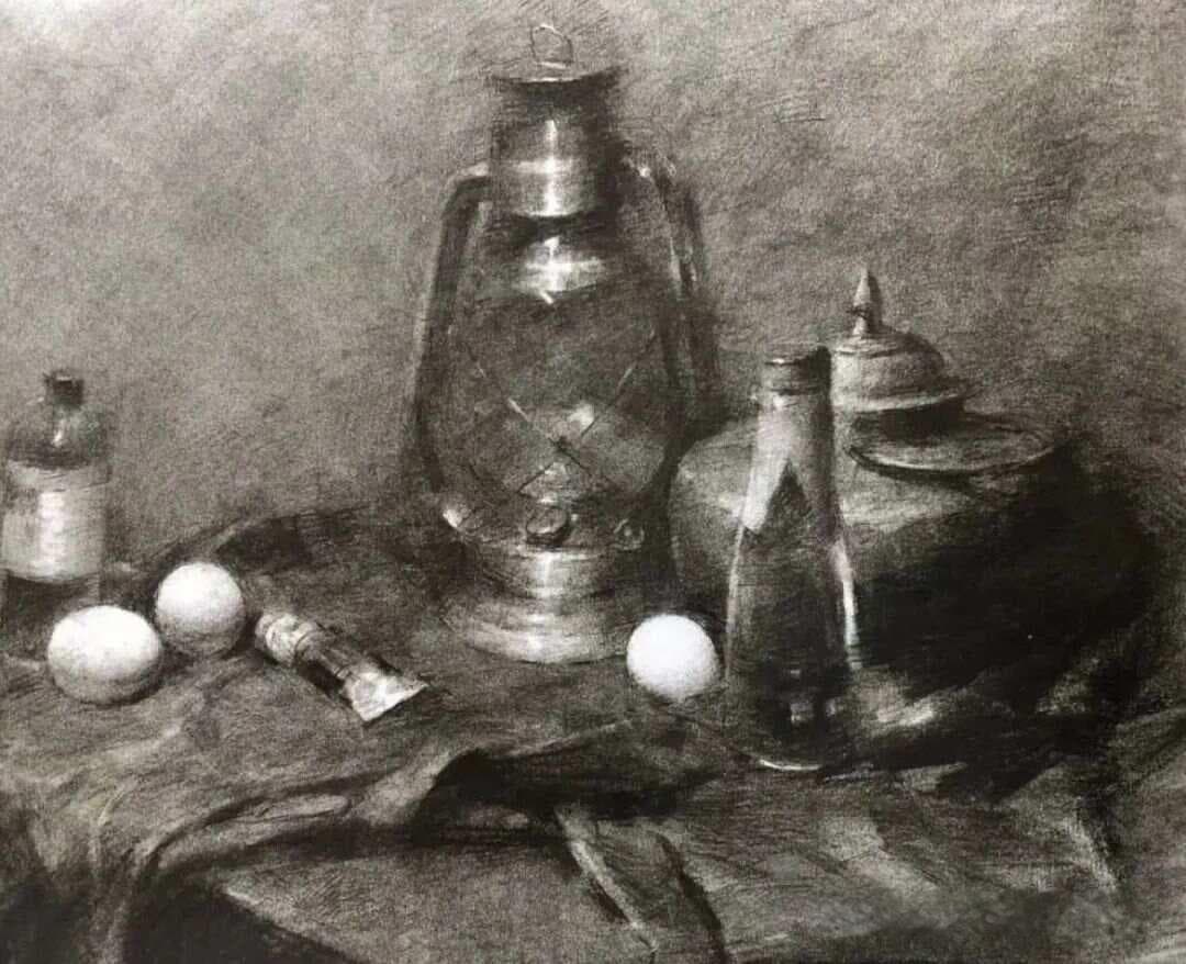 100分的静物素描长什么样？我来告诉你方法，你也会是高手