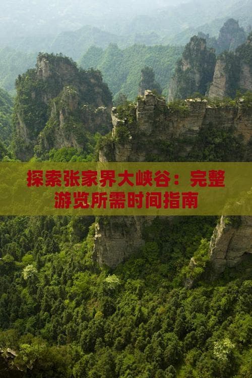 张家界大峡谷游览攻略：4-5小时游完全程