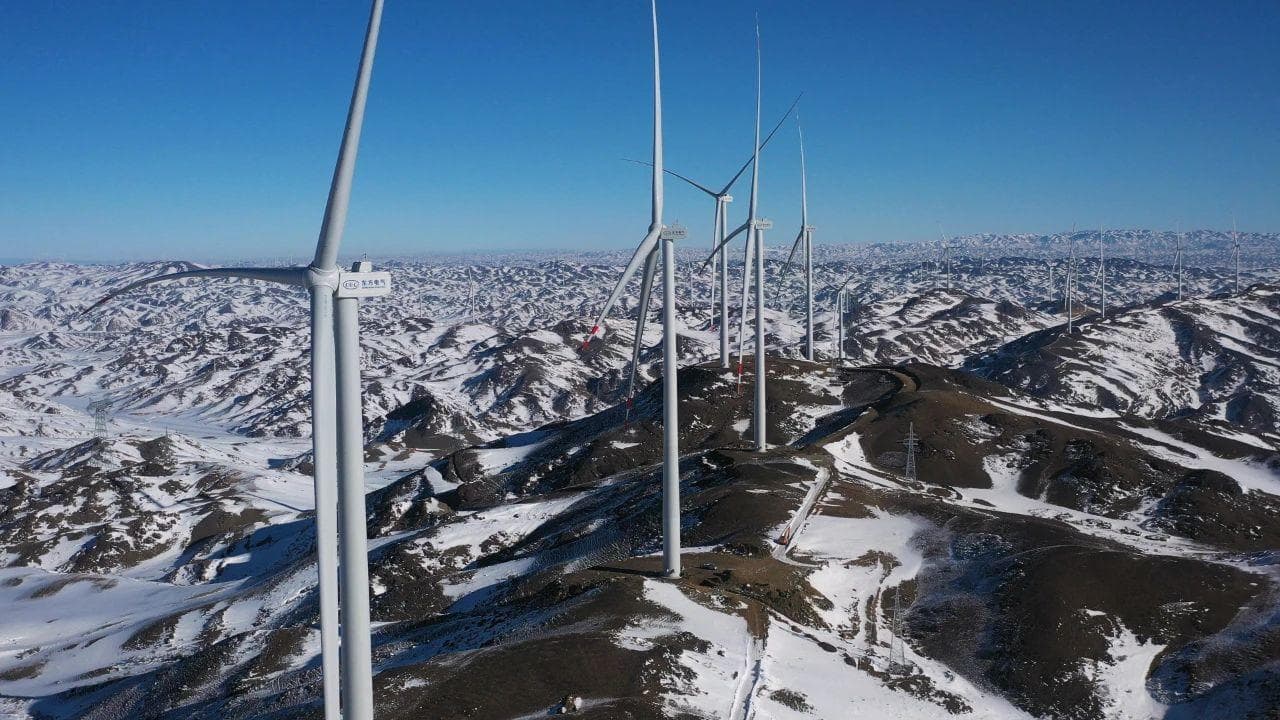 国内单体容量最大山地风场百万千瓦项目并网！