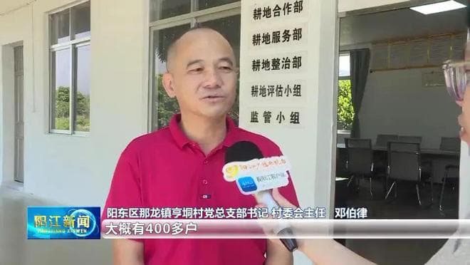 实干“百千万” 阳江在发力 | 那龙镇亨垌村：“土地信用中心”模式助力富民兴村