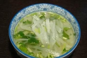 白萝卜汤有什么功效和作用