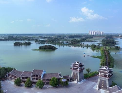 霍邱水门塘公园：皖西“千岛湖”的前世今生