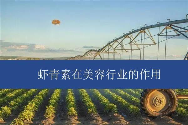 虾青素在美容行业的作用