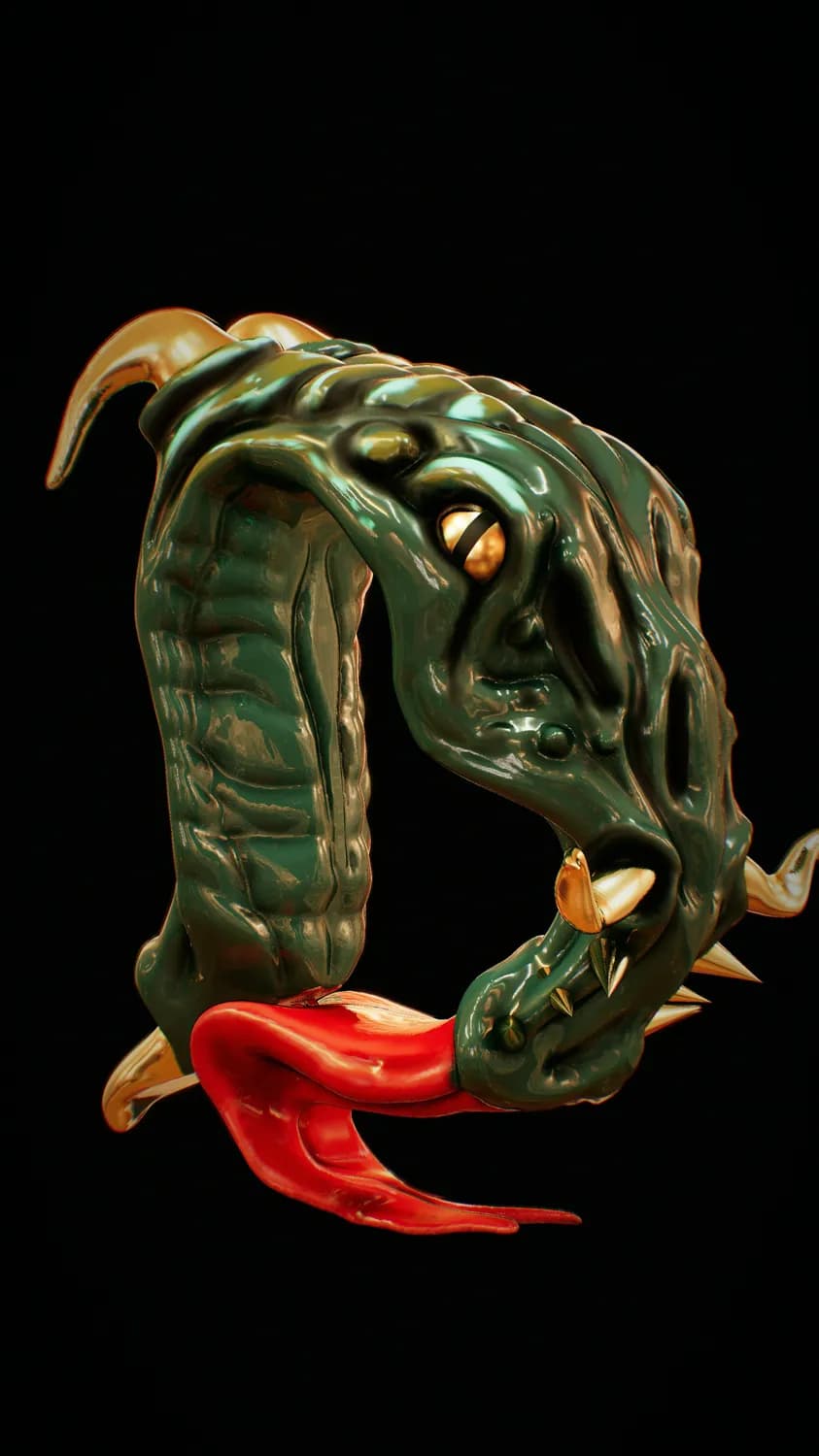 龙爪抓玉器：权力与财富的凝固之美