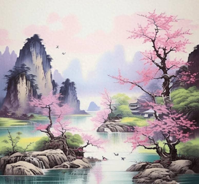 《画》中觅静谧：王维笔下的自然之美与人生哲理