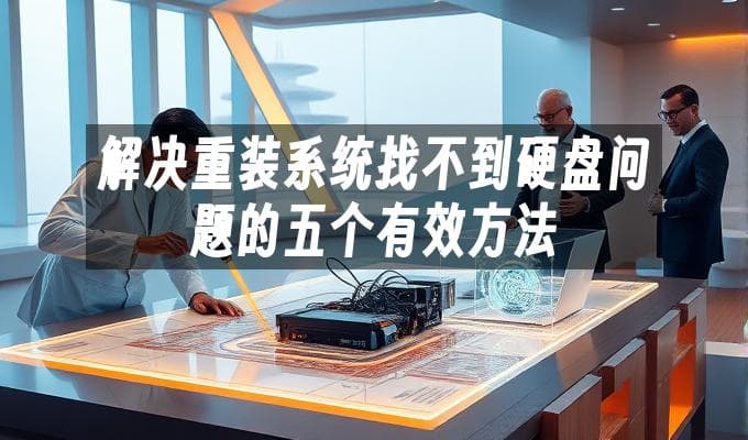 解决重装系统找不到硬盘问题的五个有效方法